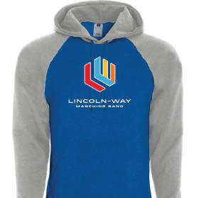 LW Logo School Raglan Hoodie - 2XL & 3XL item