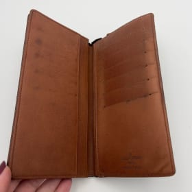 #82 Vintage Louis Vuitton Checkbook Wallet item