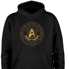 Star Trek Hoodie - Black/White - 2XL & 3XL item