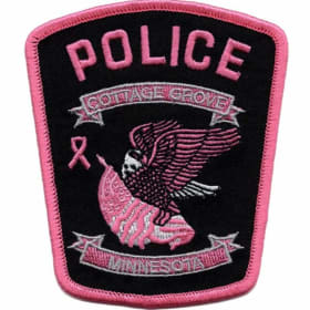 Cottage Grove Breast Cancer Awareness Patch - Small item