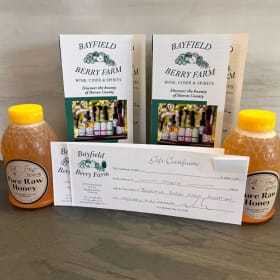 E5 - Gift Certificates to Bayfield Berry Farm & Local Honey item