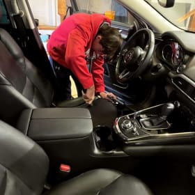 Car Detail Gift Certificate and Basket of Supplies item