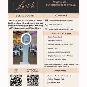 Digital Selfie Photo Booth Rental from Lavish Photo Booth item