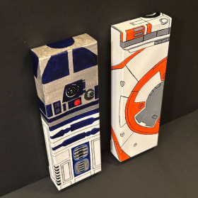 Droid Diptych Canvas Paintings item