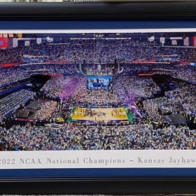KU National Champions Pano item