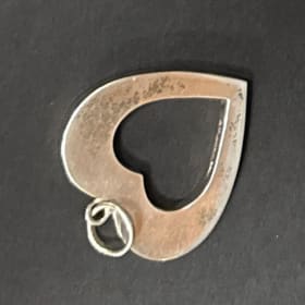 Jewelry Box with 18" Triple Strand Necklace and Heart Charms item