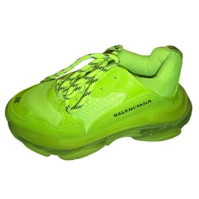 Women's Replica Lime Green Triple S Balenciaga Sneakers item