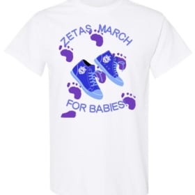 Zeta March for Babies t-shirt item