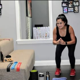 1 month unlimited membership to fitness trainer via zoom item