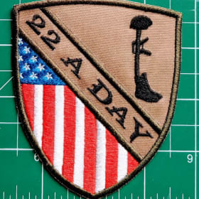 22 a Day Warriors Patch item