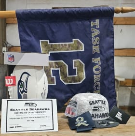 Seattle Seahawks Autographed Gift Package item