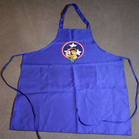 Apron with Logo, your first name and military branch item