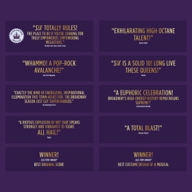 SIX on Broadway – NYC Theater Night for Two item