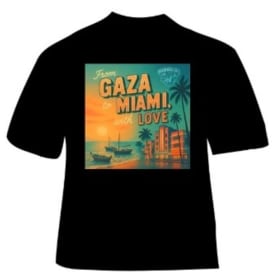 FROM GAZA WITH LOVE T-SHIRT SERIES item
