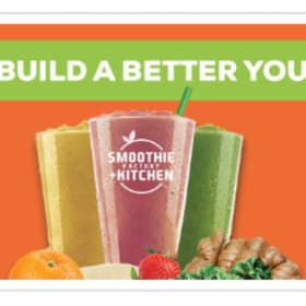 Smoothie Factory Gift Card item