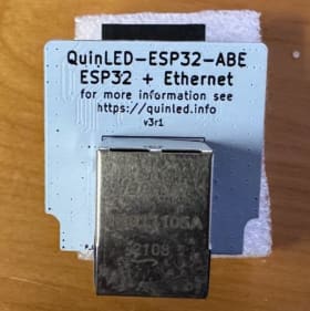 QuinLed ESP32 Ethernet item