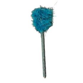 Handmade Turquoise Witch Wand – Feathered & Fabulous item