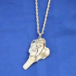 24" Chain with Mother Of Pearl Pendant item