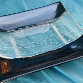 Square Glass Plate 11 1/2" item