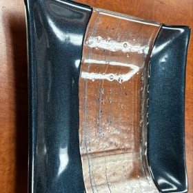 Square Glass Plate 11 1/2" item