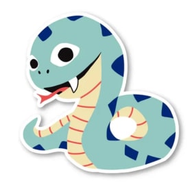 CHUNKY - Baby Zodiac Snake Sticker item