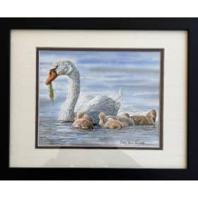 #101 "Swans" by Mary Jane Laboudy item