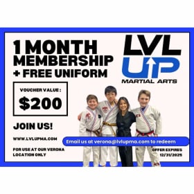LVLUP Martial Arts #1 item