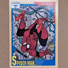 1991 Marvel Universe Spider-Man #1 item