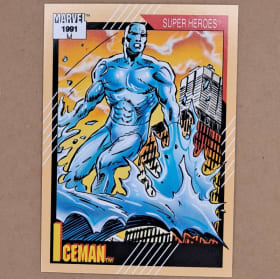 1991 Marvel Universe ICEMAN #8 item
