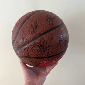 Official Portland Trail Blazers Team-Signed Basketball item