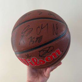 Official Portland Trail Blazers Team-Signed Basketball item