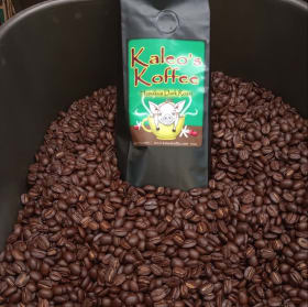 Two 1/2 pound bags of Kaleo's Coffee item