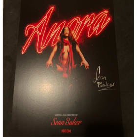ANORA Sean Baker autographed poster 11x17 inches item