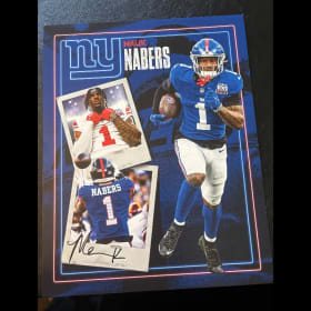 Malik Nabers (NY Giants) Poster item