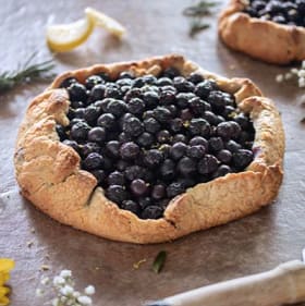 Eleanor's Blueberry Rosemary Pie item