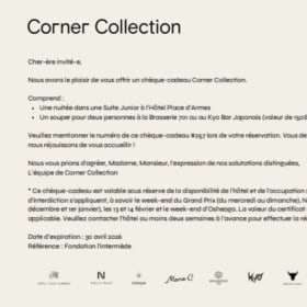 Séjour gastronomique au Place d’Armes (Corner Collection) item