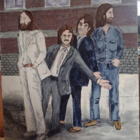 Beatles Inspired Painting By Jacqui Eisen item