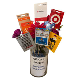 Gift Card Bouquet Donated by Girls Lacrosse item