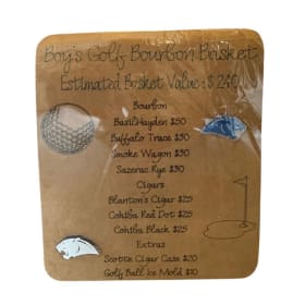 Bourbon Basket Donated by Boys Golf item