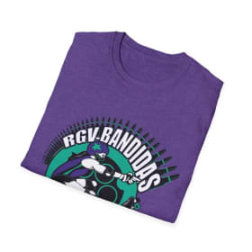 RGVB Original Logo Unisex Tee - Heather Purple item