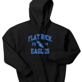 Flat Rock Eagles Black Hoodie item