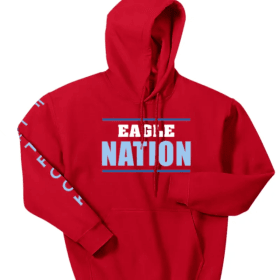 Eagle Nation Red Hoodie Plus Size item