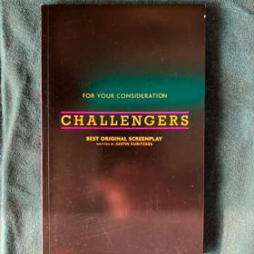 CHALLENGERS (2024)SCREENPLAY WRITTEN BY JUSTIN KURITZKES NEW item