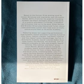 NICKEL BOYS SCREENPLAY WRITTEN BY RAMELL ROSS, JOSLYN BARNES item