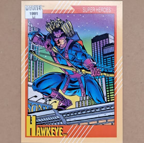 1991 Marvel Universe HAWKEYE #20 item