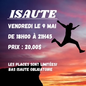ISaute - vendredi 9 mai @18h-21h45 item