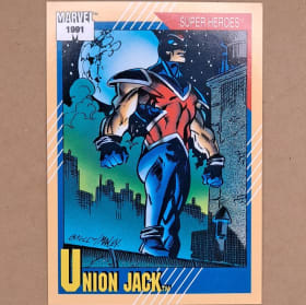 1991 Marvel Universe UNION JACK #24 item
