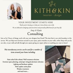 Bespoke Interior Design Experience by Kith & Kin item