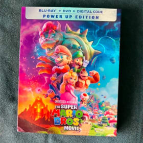 SUPER MARIO BROS. MOVIE BLU RAY item