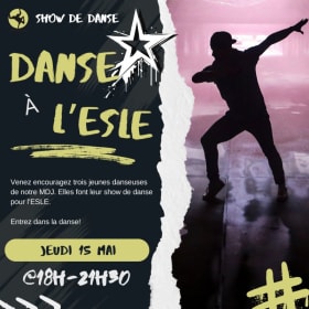 Show de danse à l'ESLE - jeudi 15 mai @18h-21h30 item
